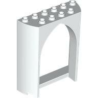 LEGO White Panel 2 x 6 x 6 with Gothic Arch 35565 - 6211333