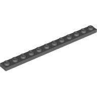 LEGO Dark Bluish Gray Plate 1 x 12 60479 - 6133611