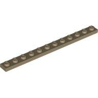 LEGO Dark Tan Plate 1 x 12 60479 - 6275088