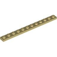 LEGO Tan Plate 1 x 12 60479 - 6156462