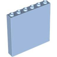 LEGO Bright Light Blue Panel 1 x 6 x 5 59349 - 6396107