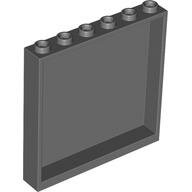 LEGO Dark Bluish Gray Panel 1 x 6 x 5 59349 - 4505068