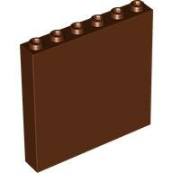 LEGO Reddish Brown Panel 1 x 6 x 5 59349 - 6318733