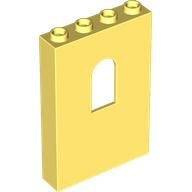 LEGO Bright Light Yellow Panel 1 x 4 x 5 Wall with Window 60808 - 6096703