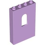 LEGO Lavender Panel 1 x 4 x 5 Wall with Window 60808 - 6344083