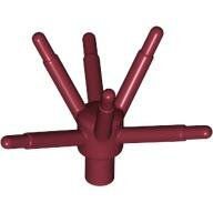 LEGO Dark Red Plant Flower Stem with Bar and 6 Stems 19119 - 6394946