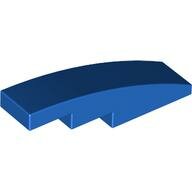 LEGO Blue Slope, Curved 4 x 1 61678 - 4540048