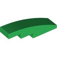 LEGO Green Slope, Curved 4 x 1 61678 - 6042951