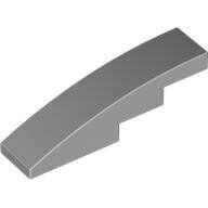 LEGO Light Bluish Gray Slope, Curved 4 x 1 61678 - 4532593