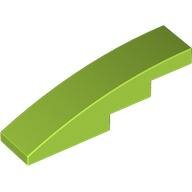 LEGO Lime Slope, Curved 4 x 1 61678 - 4537927