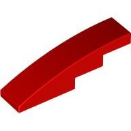 LEGO Red Slope, Curved 4 x 1 61678 - 4520782