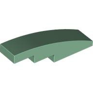 LEGO Sand Green Slope, Curved 4 x 1 61678 - 6187611