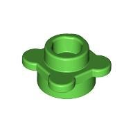 LEGO Bright Green Plate, Round 1 x 1 with Flower Edge (4 Knobs / Petals) 33291 - 6170300