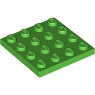 LEGO Bright Green Plate 4 x 4 3031 - 4218226