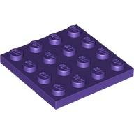LEGO Dark Purple Plate 4 x 4 3031 - 6109819