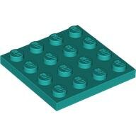 LEGO Dark Turquoise Plate 4 x 4 3031 - 4243833