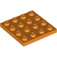 LEGO Orange Plate 4 x 4 3031 - 4243825