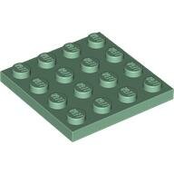 LEGO Sand Green Plate 4 x 4 3031 - 6227073