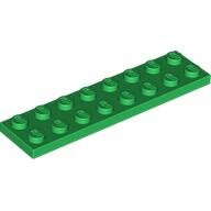 LEGO Green Plate 2 x 8 3034 - 303428