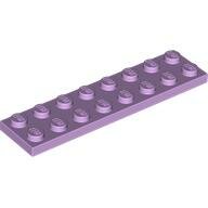 LEGO Lavender Plate 2 x 8 3034 - 6099361