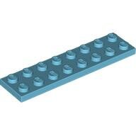 LEGO Medium Azure Plate 2 x 8 3034 - 6119125