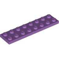LEGO Medium Lavender Plate 2 x 8 3034 - 4619648