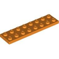 LEGO Orange Plate 2 x 8 3034 - 4140333