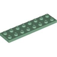 LEGO Sand Green Plate 2 x 8 3034 - 4155258