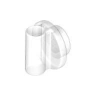 LEGO Trans-Clear Plate, Round 1 x 1 with Bar Handle on Short Stem 25893 - 6153264
