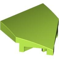 LEGO Lime Wedge 2 x 2 x 2/3 Pointed 66956 - 6442920
