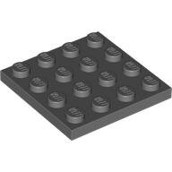 LEGO Dark Bluish Gray Plate 4 x 4 3031 - 4243831