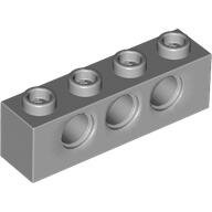 LEGO Light Bluish Gray Technic, Brick 1 x 4 with Holes 3701 - 4211441
