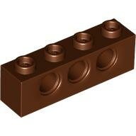 LEGO Reddish Brown Technic, Brick 1 x 4 with Holes 3701 - 4267994