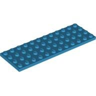 LEGO Dark Azure Plate 4 x 12 3029 - 6227258