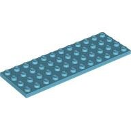 LEGO Medium Azure Plate 4 x 12 3029 - 6056270