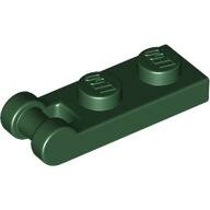 LEGO Dark Green Plate, Modified 1 x 2 with Bar Handle on End 60478 - 6130035