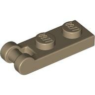 LEGO Dark Tan Plate, Modified 1 x 2 with Bar Handle on End 60478 - 6135607