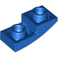 LEGO Blue Slope, Curved 2 x 1 x 2/3 Inverted 24201 - 6308097
