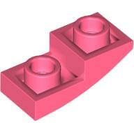 LEGO Coral Slope, Curved 2 x 1 x 2/3 Inverted 24201 - 6438408
