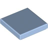 LEGO Bright Light Blue Tile 2 x 2 3068 - 6162894