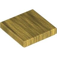 LEGO Pearl Gold Tile 2 x 2 3068 - 6005488
