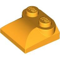 LEGO Bright Light Orange Slope, Curved 2 x 2 x 2/3 with 2 Studs and Curved Sides 47457 - 4496365