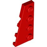 LEGO Red Wedge, Plate 4 x 2 Left 41770 - 4161329
