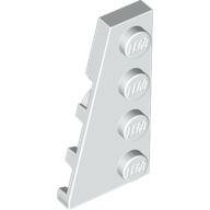 LEGO White Wedge, Plate 4 x 2 Left 41770 - 4161326
