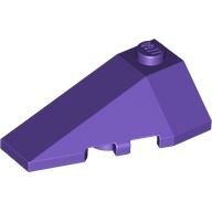 LEGO Dark Purple Wedge 4 x 2 Triple Left 43710 - 6164319