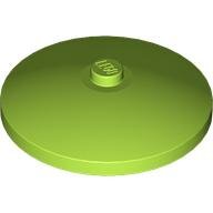 LEGO Lime Dish 4 x 4 Inverted (Radar) with Solid Stud 3960 - 4538118