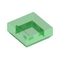 LEGO Trans-Green Tile 1 x 1 3070 - 4216384