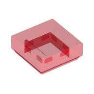 LEGO Trans-Red Tile 1 x 1 3070 - 3003941