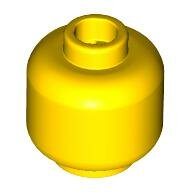 LEGO Yellow Minifigure, Head (Plain) 3626 - 362624