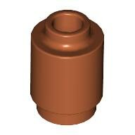 LEGO Dark Orange Brick, Round 1 x 1 3062 - 4195663
